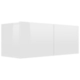 4 Piece Tv Cabinet Set Engineered Wood