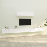 4 Piece Tv Cabinet Set Engineered Wood