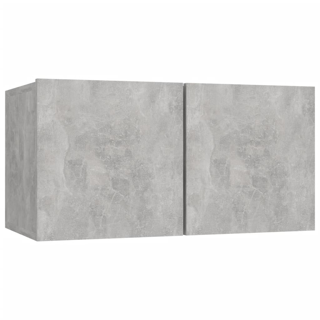 6 Piece Tv Cabinet Set Engineered Wood