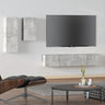 4 Piece Tv Cabinet Set Engineered Wood