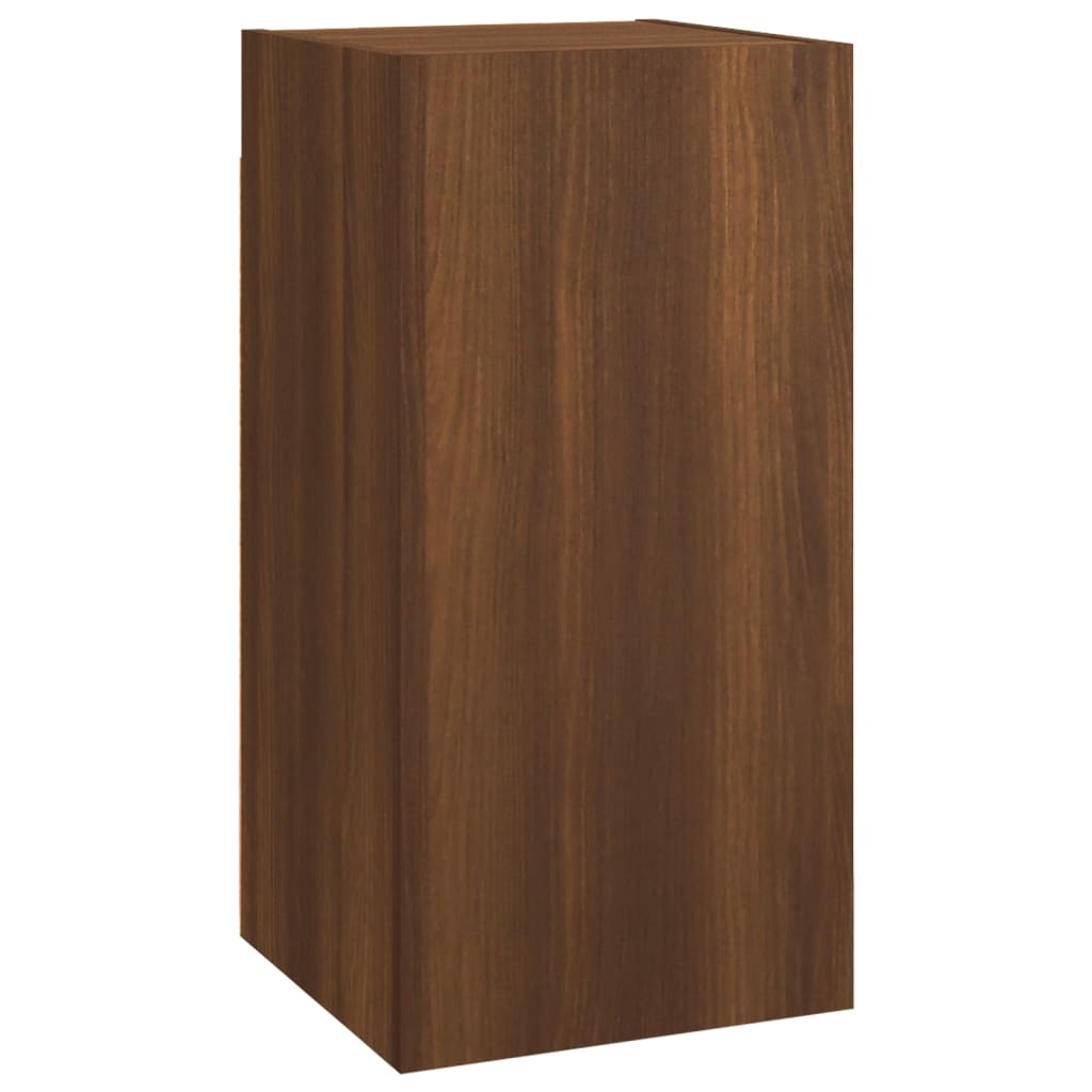 4 Piece Tv Cabinet Set Engineered Wood
