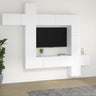 9 Piece Tv Cabinet Set Engineered Wood
