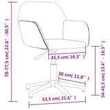 Swivel Office Chair Fabric