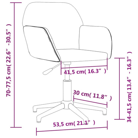 Swivel Office Chair Fabric