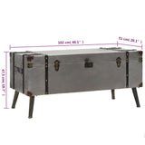 Coffee Table Engineered Wood 102X51X47.5 Cm