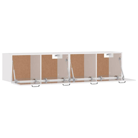 Wall Cabinets 2 Pcs 60X 36.5X35 Cm Engineered Wood