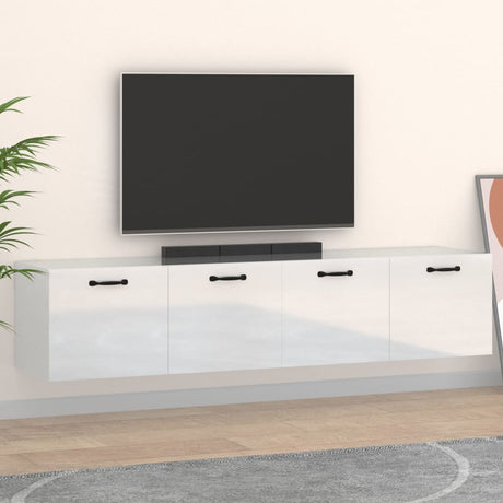 Wall Cabinets 2 Pcs 60X 36.5X35 Cm Engineered Wood