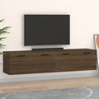 Wall Cabinets 2 Pcs 60X 36.5X35 Cm Engineered Wood