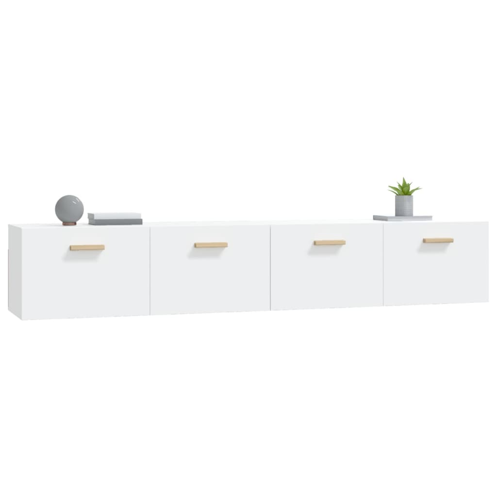 Wall Cabinets 2 Pcs Engineered Wood