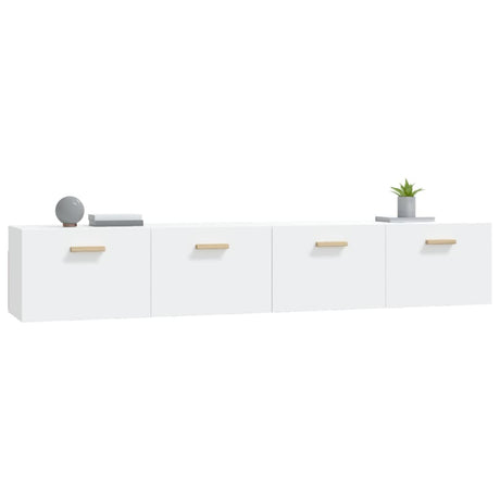 Wall Cabinets 2 Pcs Engineered Wood