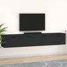 Wall Cabinets 2 Pcs 60X 36.5X35 Cm Engineered Wood