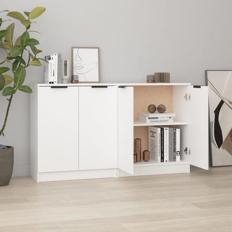 Sideboards 2 Pcs 60X30X70 Cm Engineered Wood