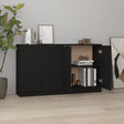 Sideboards 2 Pcs 60X30X70 Cm Engineered Wood