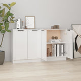 Sideboards 2 Pcs 60X30X70 Cm Engineered Wood