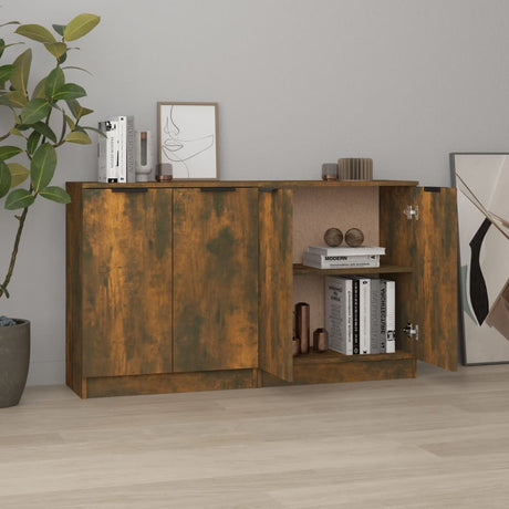 Sideboards 2 Pcs 60X30X70 Cm Engineered Wood