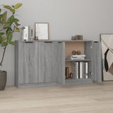 Sideboards 2 Pcs 60X30X70 Cm Engineered Wood