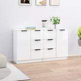 Sideboards 2 Pcs 60X30X70 Cm Engineered Wood