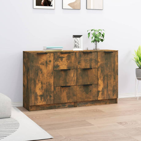 Sideboards 2 Pcs 60X30X70 Cm Engineered Wood