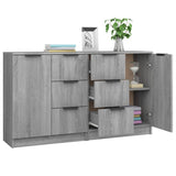 Sideboards 2 Pcs 60X30X70 Cm Engineered Wood