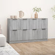 Sideboards 2 Pcs 60X30X70 Cm Engineered Wood