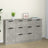 3 Piece Sideboard Set Engineered Wood