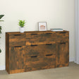 3 Piece Sideboard Set Engineered Wood