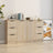 Sideboards 3 Pcs Engineered Wood