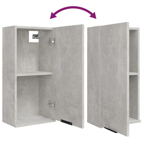 5 Piece Bathroom Cabinet Set Engineered Wood