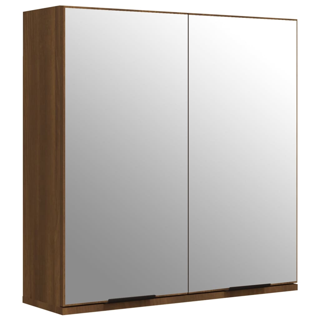 4 Piece Bathroom Cabinet Set Engineered Wood