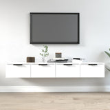 Wall Cabinets 2 Pcs 68X30X20 Cm Engineered Wood