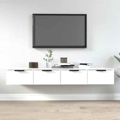Wall Cabinets 2 Pcs 68X30X20 Cm Engineered Wood