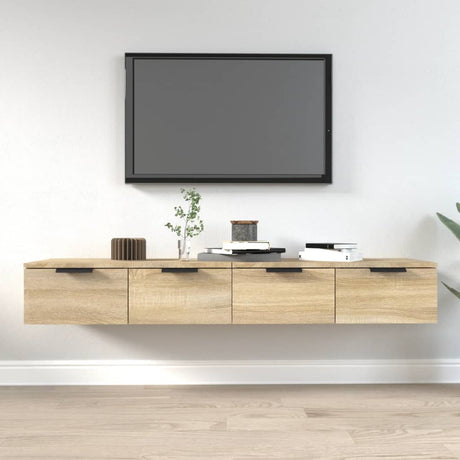 Wall Cabinets 2 Pcs 68X30X20 Cm Engineered Wood