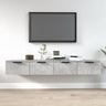 Wall Cabinets 2 Pcs 68X30X20 Cm Engineered Wood