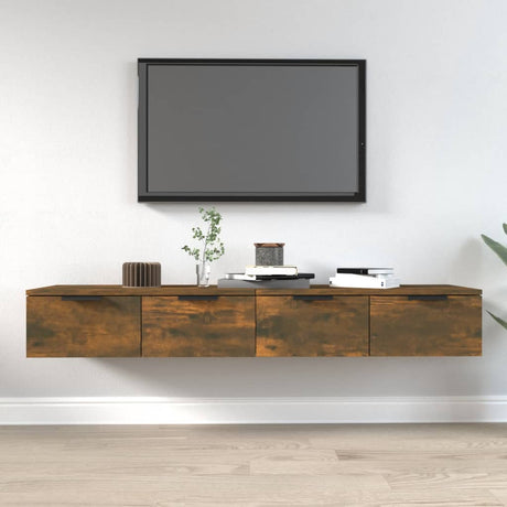 Wall Cabinets 2 Pcs 68X30X20 Cm Engineered Wood