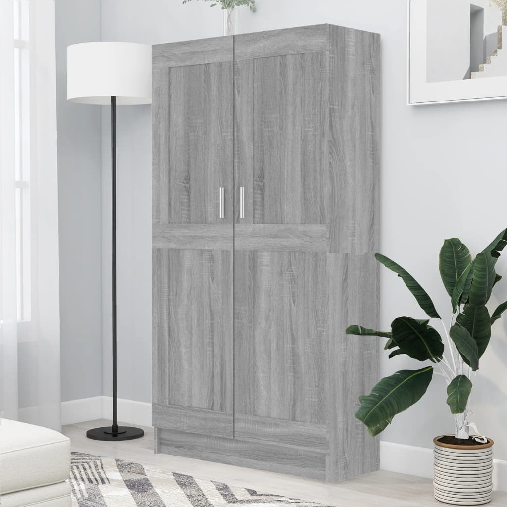 Book Cabinet 82.5X30.5X Engineered Wood