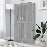 Book Cabinet 82.5X30.5X Engineered Wood