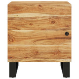 Bedside Cabinets 2 Pcs 40X33X46 Cm Solid Wood Acacia