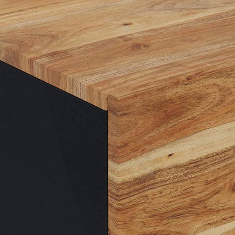 Bedside Cabinets 2 Pcs 40X33X46 Cm Solid Wood Acacia