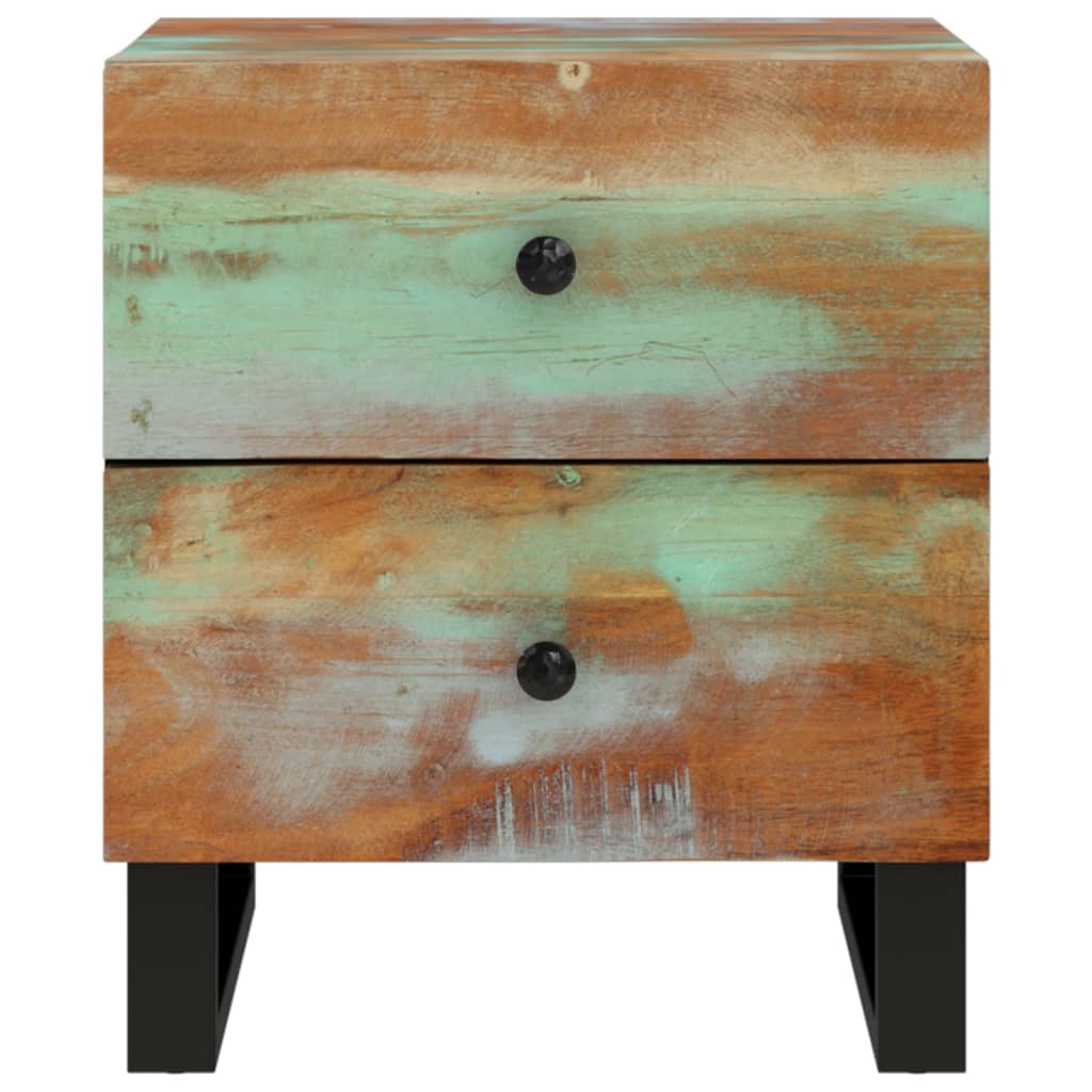 Bedside Cabinet 40x33x46 cm Solid Wood Reclaimed