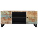 Tv Cabinet 105X33X46Cm Solid Wood Reclaimed