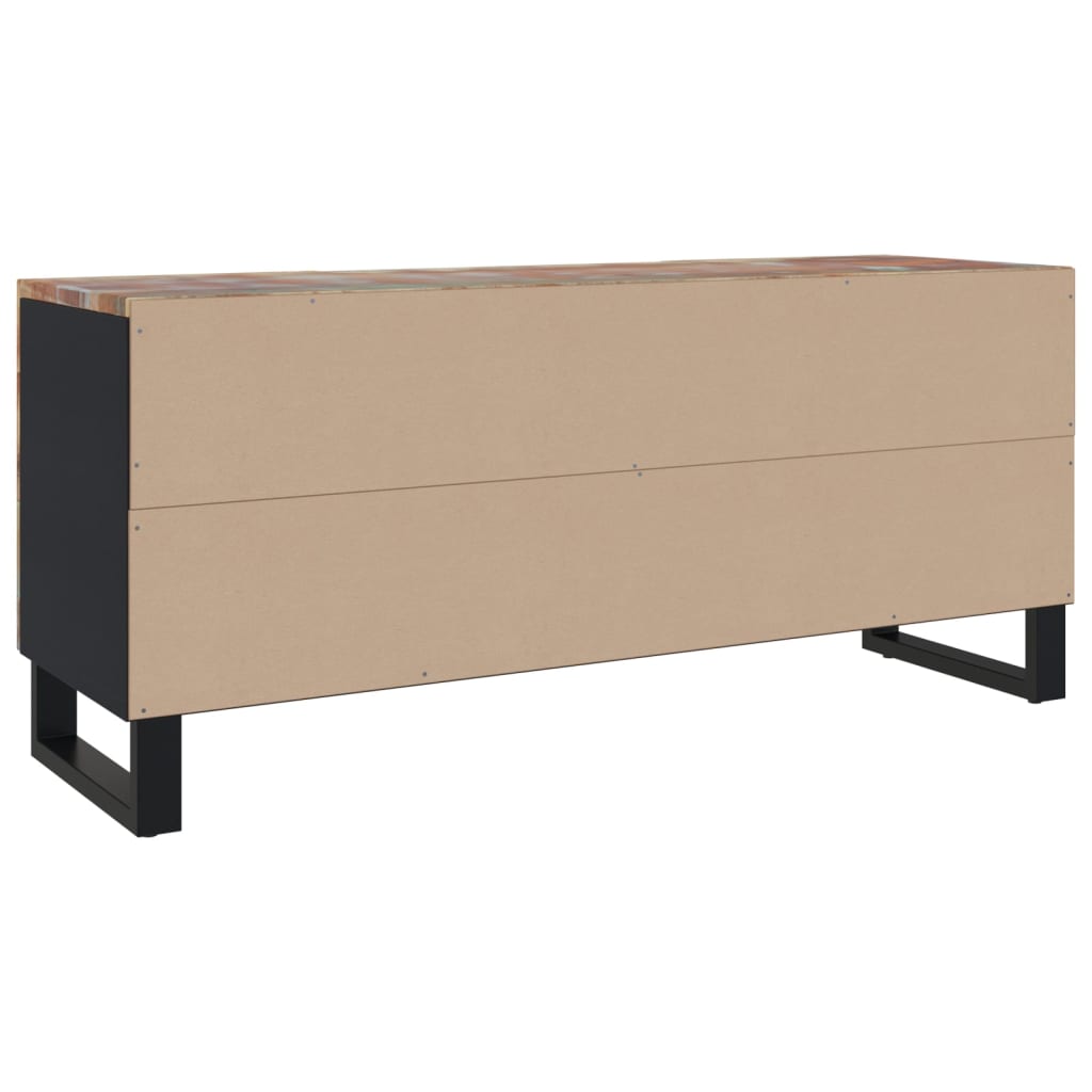 Tv Cabinet 105X33X46Cm Solid Wood Reclaimed