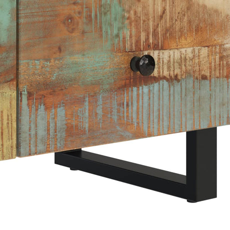 Tv Cabinet 70X33X46Cm Solid Wood Reclaimed
