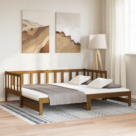Pull-Out Day Bed Without Mattress 2X(90X190)Cm