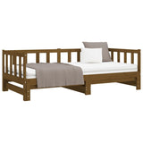 Pull-Out Day Bed Without Mattress 2X(90X190)Cm