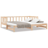 Pull-Out Day Bed Without Mattress 2X(80X200)Cm
