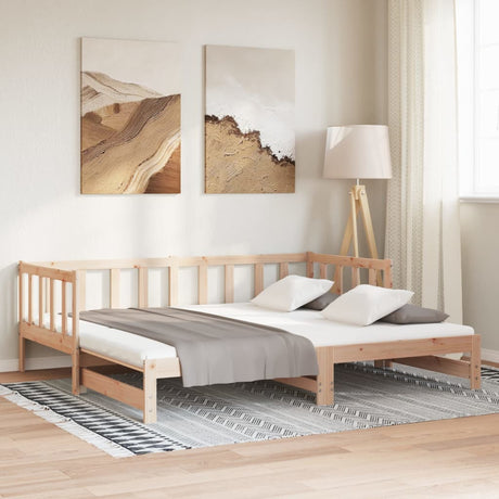 Pull-Out Day Bed Without Mattress 2X(80X200)Cm