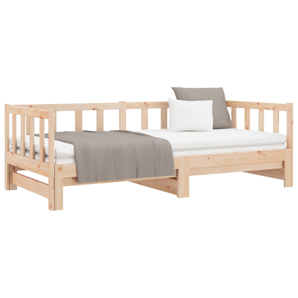 Pull-Out Day Bed Without Mattress 2X(80X200)Cm