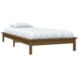 820534  Bed Frame Without Mattress Solid Wood