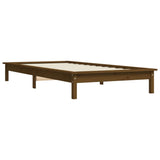 820534  Bed Frame Without Mattress Solid Wood