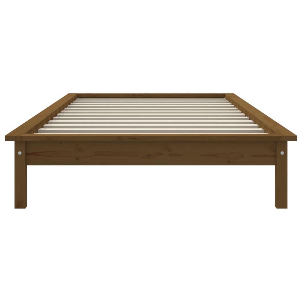 820534  Bed Frame Without Mattress Solid Wood